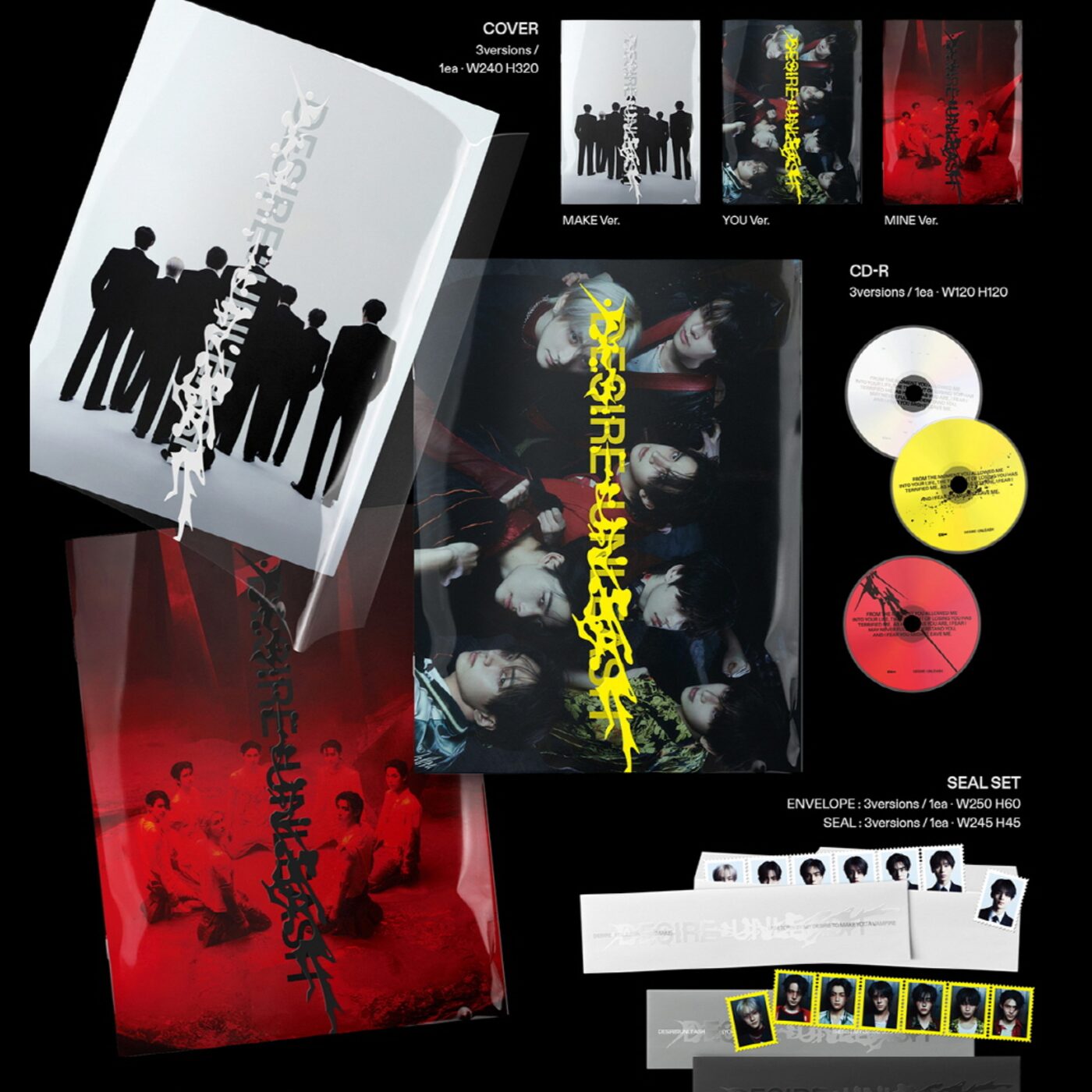 ENHYPEN - 6th Mini Album [DESIRE : UNLEASH] (Photobook Ver
